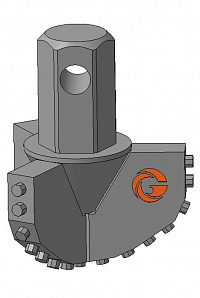 Долото шнековое лопастное Д3ЛИ-76.36.Ш19 фото