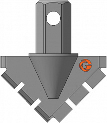 Долото шнековое лопастное ДП-112.42.Ш27 фото